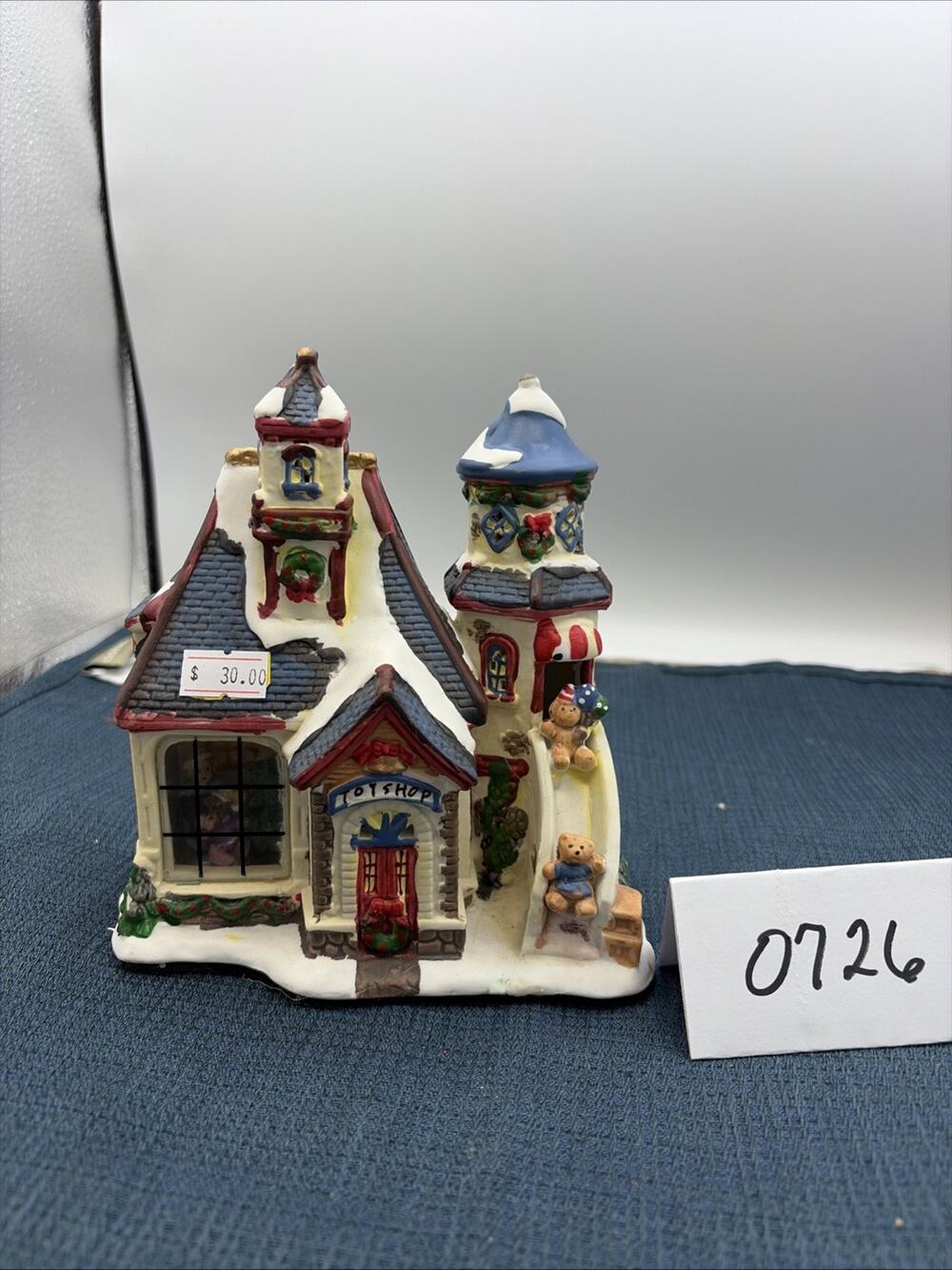 The Toy Shop Enchanted Christmas Village Lighted Porcelain Light Not Included